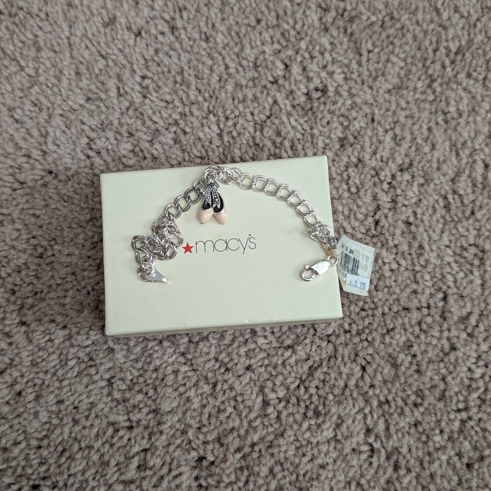 Silver Charm Bracelet